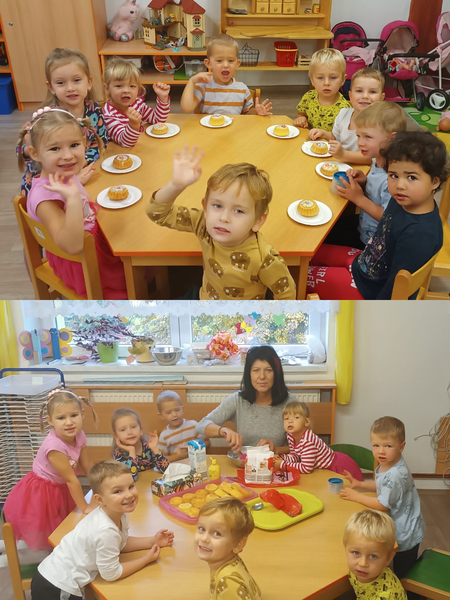 Zdobili jsme hnětynky, byly od Zdendovo maminky