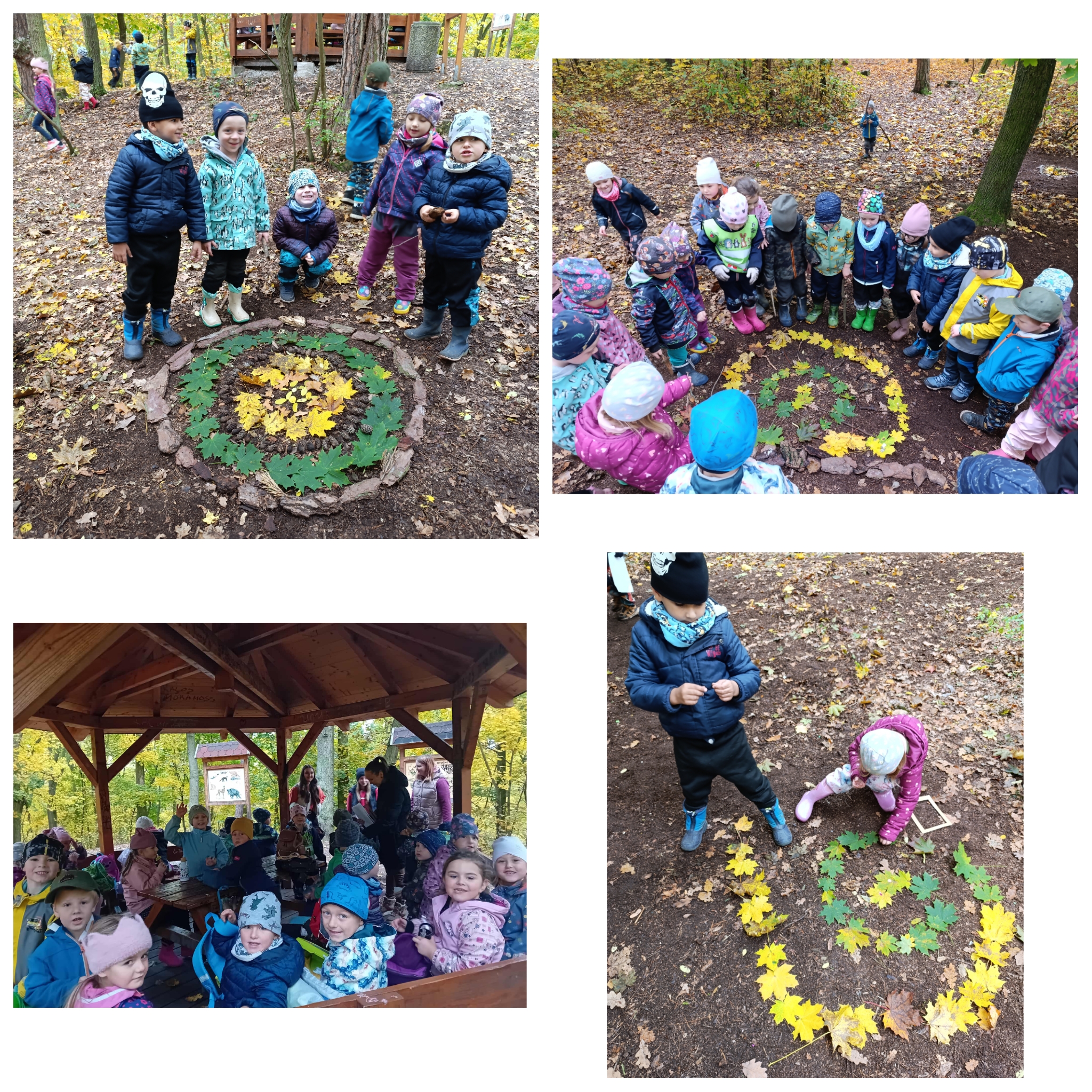 Podzimní počasí a skládání mandal